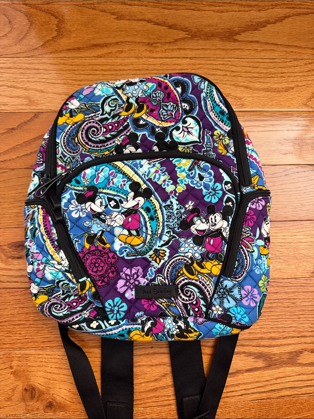 Vera Bradley Multicolor Disney Small Backpack